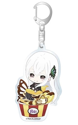 Echidna Re:ZERO -Starting Life in Another World- Charadolche Trading Acrylic Key Chains Key Chain [USED]