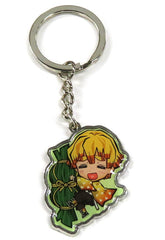 Zenitsu Agatsuma Sasadango Demon Slayer: Kimetsu no Yaiba Metal Key Chain Niigata Limited Key Ring [USED]