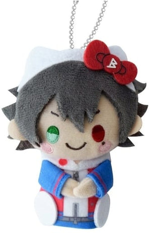 Ichiro Yamada Hello Kitty Hypnosis Mic Sanrio Nakayoku Edit Yubi no Ue Series Key Chain [USED]