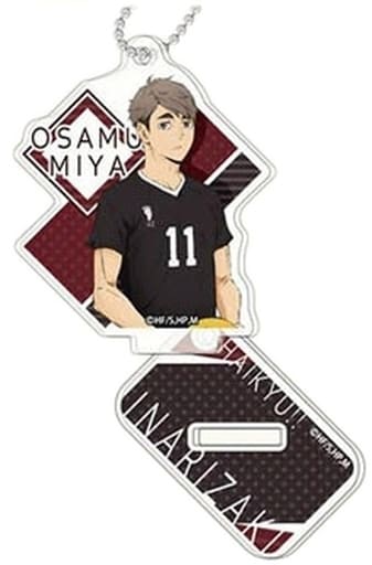 Osamu Miya Haikyu!! TO THE TOP Stand Mini Acrylic Keychain Vol.3 Key Chain [USED]