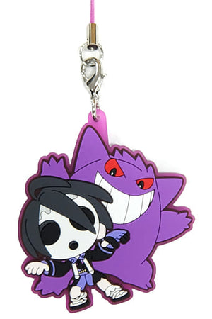 Allister Gengar Pokemon Pokemon Trainers Rubber Strap Collection Vol.2 Key Chain [USED]