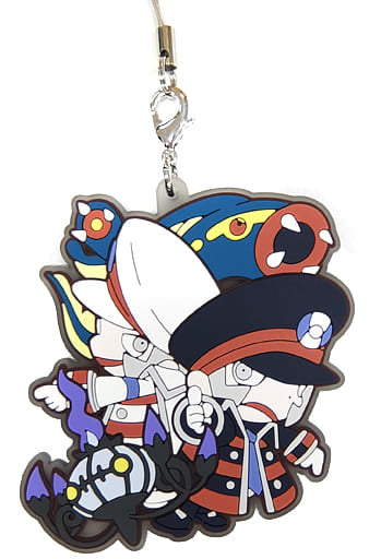 Ingo, etc. Pokemon Pokemon Trainers Rubber Strap Collection Vol.2 Key Chain [USED]