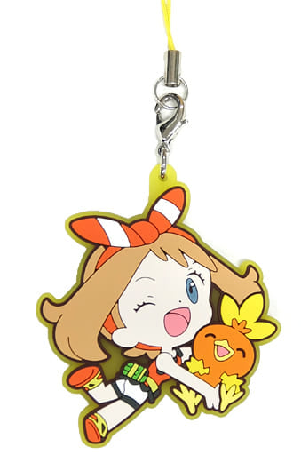 May Torchic Pokemon Pokemon Trainers Rubber Strap Collection Vol.2 Key Chain [USED]