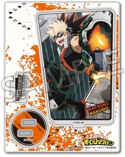 My Hero Academia Katsuki Bakugo Activity Log Acrylic Stand Acrylic Stands [USED]