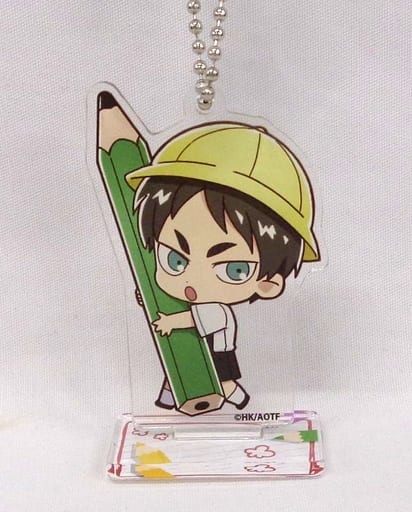 Ellen Yeager Attack on Titan Acrylic Stand Key Chain A Chara Dori!! Limited Key Chain [USED]