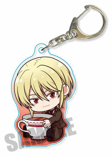 William James Moriarty Moriarty the Patriot Gyugyutto Acrylic Key Chain Key Ring [USED]