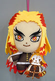 Kyojuro Rengoku Rascal Demon Slayer: Kimetsu no Yaiba x Rascal Collaboration Mascot Vol.3 Key Chain [USED]