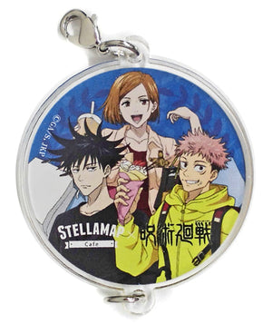 Yuji Itadori, etc. Secret Jujutsu Kaisen Tsunagaru Acrylic Charms Sofmap Collaboration Stellamap Cafe Limited Charm [USED]