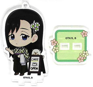 Noeru Shinbashi Waitress Burn The Witch Trading Acrylic Stand Key Chain animate cafe Limited Key Chain [USED]