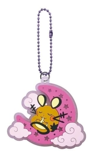 Dedenne Pokemon Glitter Rubber Collection 2 Key Chain [USED]