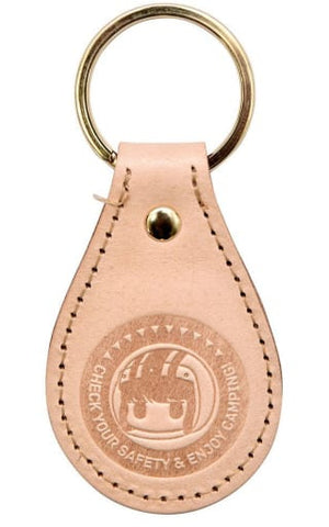 Rin Shima Laid-Back Camp Leather Key Chain Key Chain [USED]