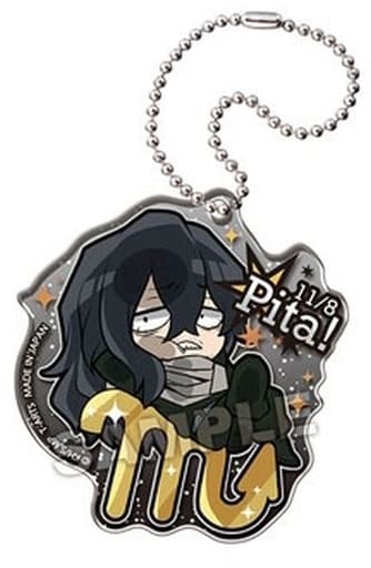 My Hero Academia Shota Aizawa Scorpio Pita! Deformed Zodiac Signs Acrylic Keychain Keychains [USED]