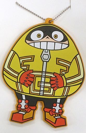 My Hero Academia Fatgum Newly Drawn Official Chibi Character Rubber Keychain TOHO animation STORE Limited Bonus for Purchasing Blu-ray/DVD 4th Vol.4 Keychains [USED]