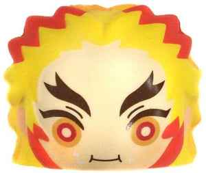 Kyojuro Rengoku Secret Demon Slayer: Kimetsu no Yaiba Fluffy Squeeze Bread Part 5 Key Ring [USED]