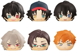 Samatoki Aohitsugi, etc. Hypnosis Mic Division Rap Battle Rhyme Anima Fluffy Squeeze Bread Ikebukuro & Yokohama Box All 6 Types Set Key Ring [USED]