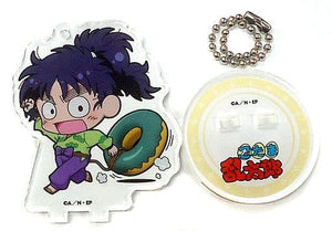 Koheita Nanamatsu Mini Character Donut Nintama Rantaro Trading Acrylic Stand Key Chain Decotto Ver. Decotto by animatecafe Limited Key Chain [USED]