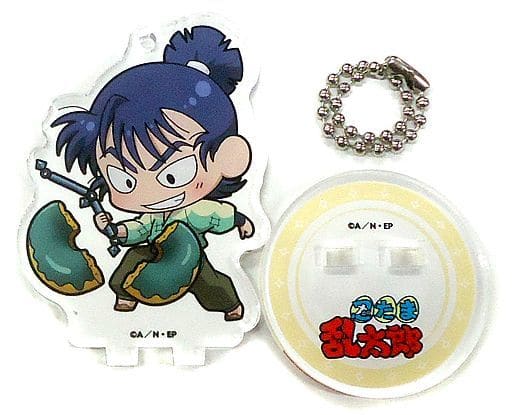 Tomesaburo Kema Mini Character Donut Nintama Rantaro Trading Acrylic Stand Key Chain Decotto Ver. Decotto by animatecafe Limited Key Chain [USED]