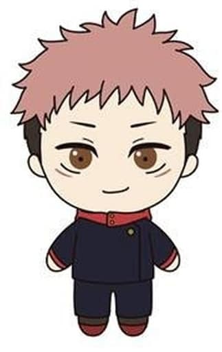 Yuji Itadori Jujutsu Kaisen Petit Nui Mascot Key Ring [USED]
