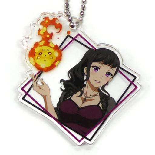 Fire Force Maki Oze Trading Acrylic Charms Limited Shop in Marui Limited Charm [USED]