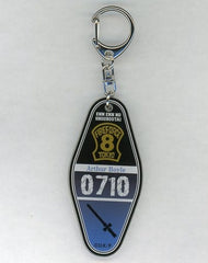 Fire Force Arthur Boyle Motel Style Acrylic Keychain Limited Shop in Marui Limited Keychains [USED]