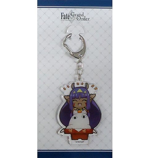 Caster/Nitocris Fate/Grand Order Petit Servant! Action Acrylic Key Chain Delightworks Store Limited Key Chain [USED]
