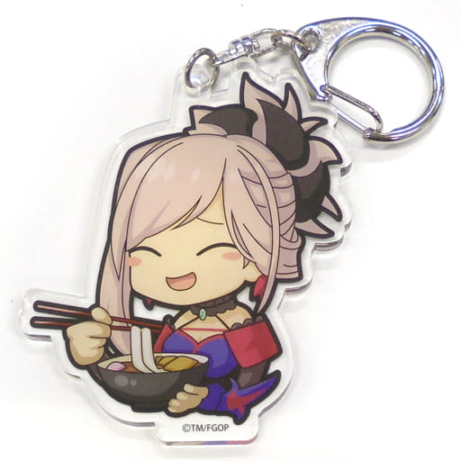 Saber / Musashi Miyamoto Fate/Grand Order Petit Servant! Action Acrylic Key Chain Delightworks Store Limited Key Chain [USED]