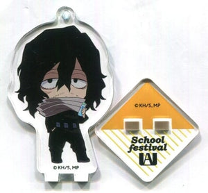 Shota Aizawa My Hero Academia Trading Acrylic Stand Key Chain animate cafe Limited Key Chain [USED]