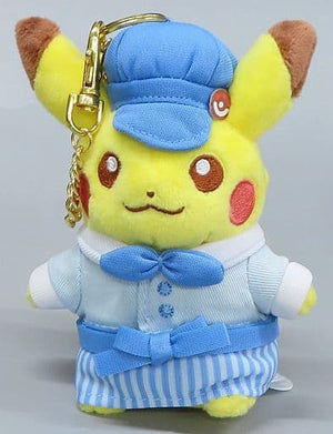 Pikachu Male Pokemon Mascot Pikachu Sweets by Pokemon Cafe Limited Key Chain [USED]