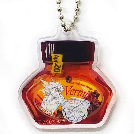 Katsuki Bakugo My Hero Academia Mini Acrylic Key Chain Stationery Cafe 2020 Limited Food And Drink Benefits Key Chain [USED]
