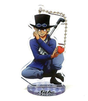 Sabo One Piece Break Time Acrylic Key Chain Key Chain [USED]