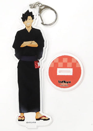 Tetsuro Kuroo Haikyu!! Acrylic Key Chain With Stand Festival Day Pop-Up Shop in Tokyo Station Ichibangai,Tokyo Character Street Limited Key Chain [USED]