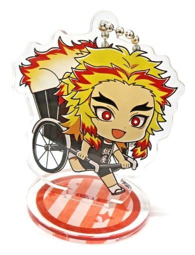 Kyojuro Rengoku Demon Slayer: Kimetsu no Yaiba Acrylic Stand Charm animate Limited Order Sales Charm [USED]