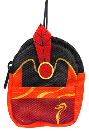 Jafar Aladdin Disney Villains Motif Backpack Mascot Key Ring [USED]