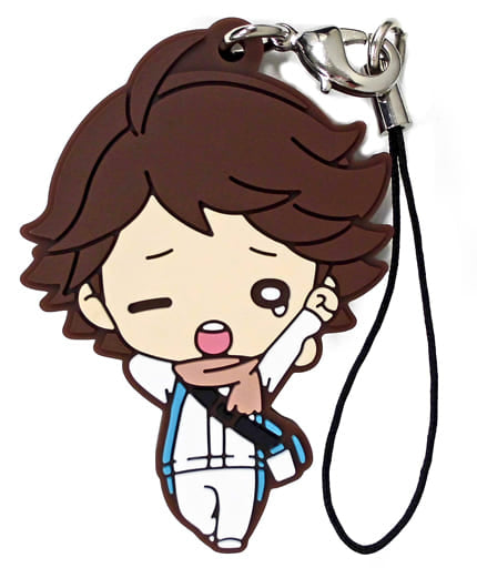 Toru Oikawa Haikyu!! Nitotan Morning Rubber Mascot Fair Each Morning in animate Limited Key Chain [USED]