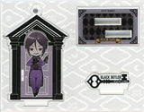 Sebastian Michaelis Black Butler Trading Acrylic Stand Key Chain Phantom Hotel Ver. Black Label Pop Up Store 2020 Limited Key Chain [USED]