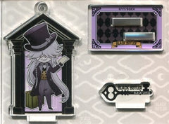 Undertaker Black Butler Trading Acrylic Stand Key Chain Phantom Hotel Ver. Black Label Pop Up Store 2020 Limited Key Chain [USED]