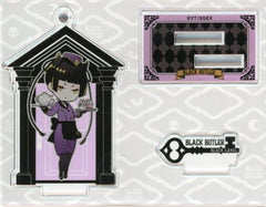 Ran-Mao Black Butler Trading Acrylic Stand Key Chain Phantom Hotel Ver. Black Label Pop Up Store 2020 Limited Key Chain [USED]