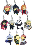 Ryomen Sukuna, etc. Jujutsu Kaisen Rubber Charm All 10 Types Set Key Chain [USED]