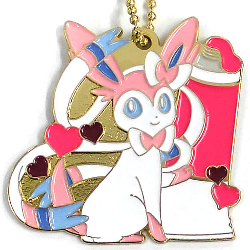 Sylveon Pokemon Ichiban Kuji Eievui & Colorful Art Color Metal Charms Prize G Charm [USED]