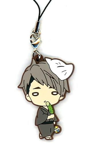 Osamu Miya Haikyu!! Nitotan Carnival Rubber Mascot Key Chain [USED]