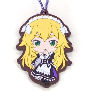 Frederica Baumann Re:ZERO -Starting Life in Another World- 2nd season Gashapon Kuji Assort Rubber Mascot Prize B Key Chain [USED]