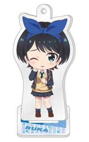 Sarashina Ruka B Rent-a-Girlfriend Trading Tehepero Acrylic Stand Key Chain Key Chain [USED]