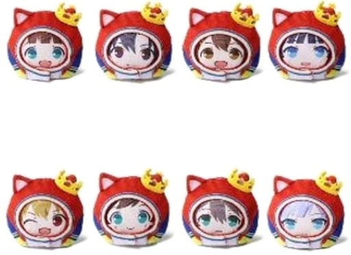 Haruka Amami, etc. THE IDOLM@STER Million Live! Anizukin All 8 Types Set Key Ring [USED]