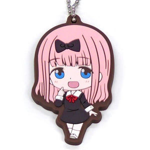 Chika Fujiwara Whole Body Kaguya-sama: Love is War Capsule Rubber Mascot Key Chain [USED]