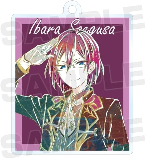 Ibara Saegusa Ensemble Stars! Ani-Art Trading Acrylic Key Chains Ver.C Vol.2 Key Chain [USED]