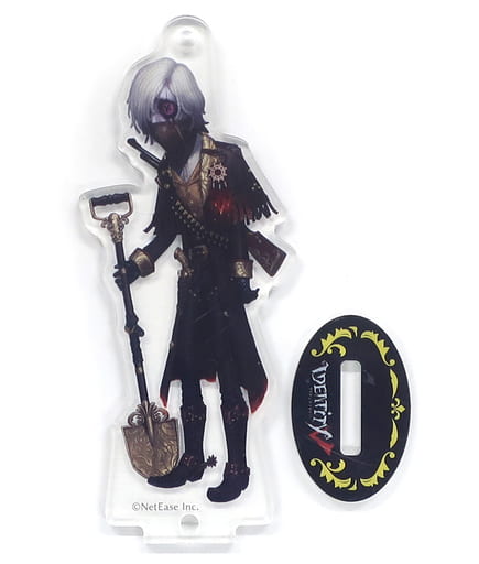 Grave Keeper Andrew Cress Identity V Trading Acrylic Stand Key Chain Setting Image UR Survivor Vol.1 Key Chain [USED]