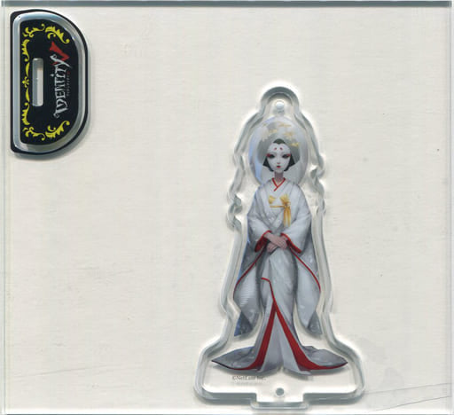 Geisha Michiko Identity V Trading Acrylic Stand Key Chain Model Sheet UR HUNTER Vol.1 Key Chain [USED]