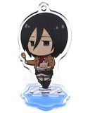 Mikasa Ackerman Attack on Titan The Final Season Trading Acrylic Stand Key Chain Group A animate cafe Limited Key Chain [USED]