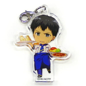 Bertolt Hoover Attack on Titan Trading Mini Chara Acrylic Charm Group B Charaum Cafe Limited Charm [USED]