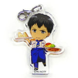 Bertolt Hoover Attack on Titan Trading Mini Chara Acrylic Charm Group B Charaum Cafe Limited Charm [USED]